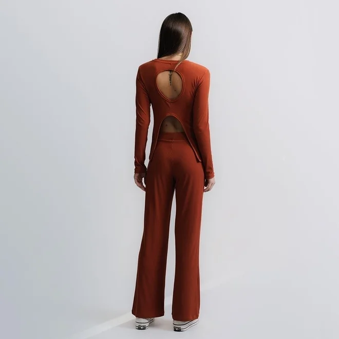Blusa Manga Longa Air Loop