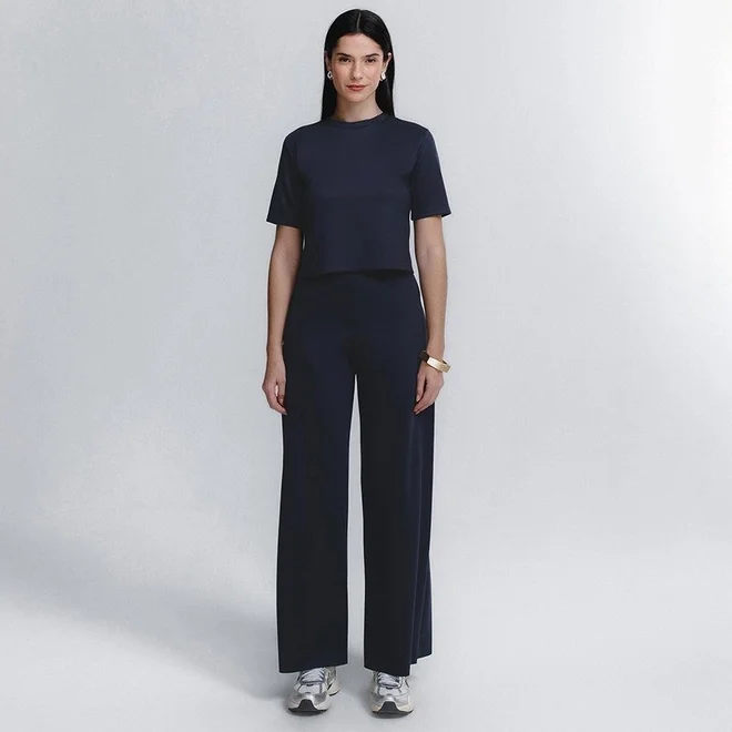 Calça Pantalona Wide